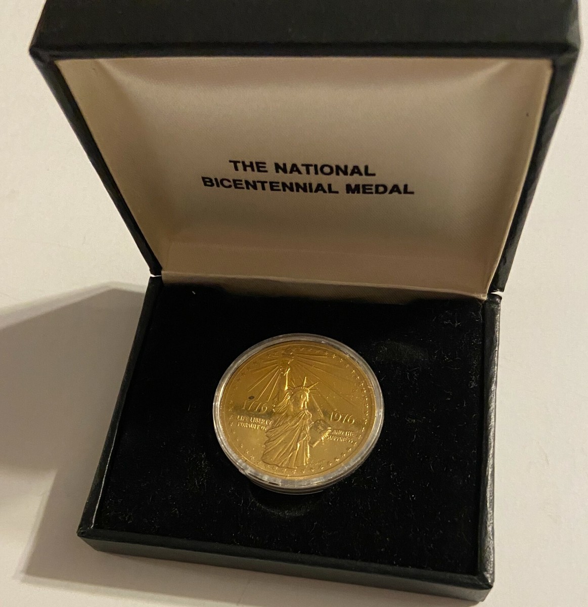 1776-1976 American Revolution 24K Gold-Plated National