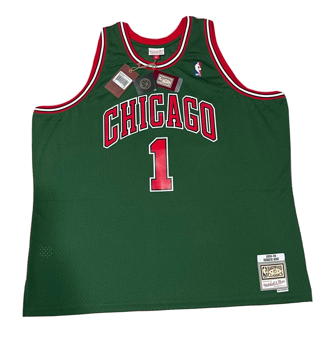 NBA, Shirts, Nba Chicago Bulls Derrick Rose Hardwood Classics Basketball  Jersey Sz M