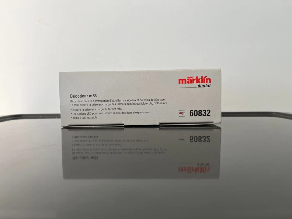 MARKLIN 60832 - DECODEUR M83 - MFX - AIGUILLAGE SIGNAUX VOIES - H0 (PR-3850) - Photo 4/4