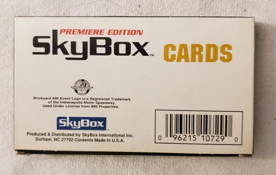 1994 SkyBox COMPLETE Set/Box NASCAR Racing 27 Cards Oddball Set Oversize - Image 4 of 4
