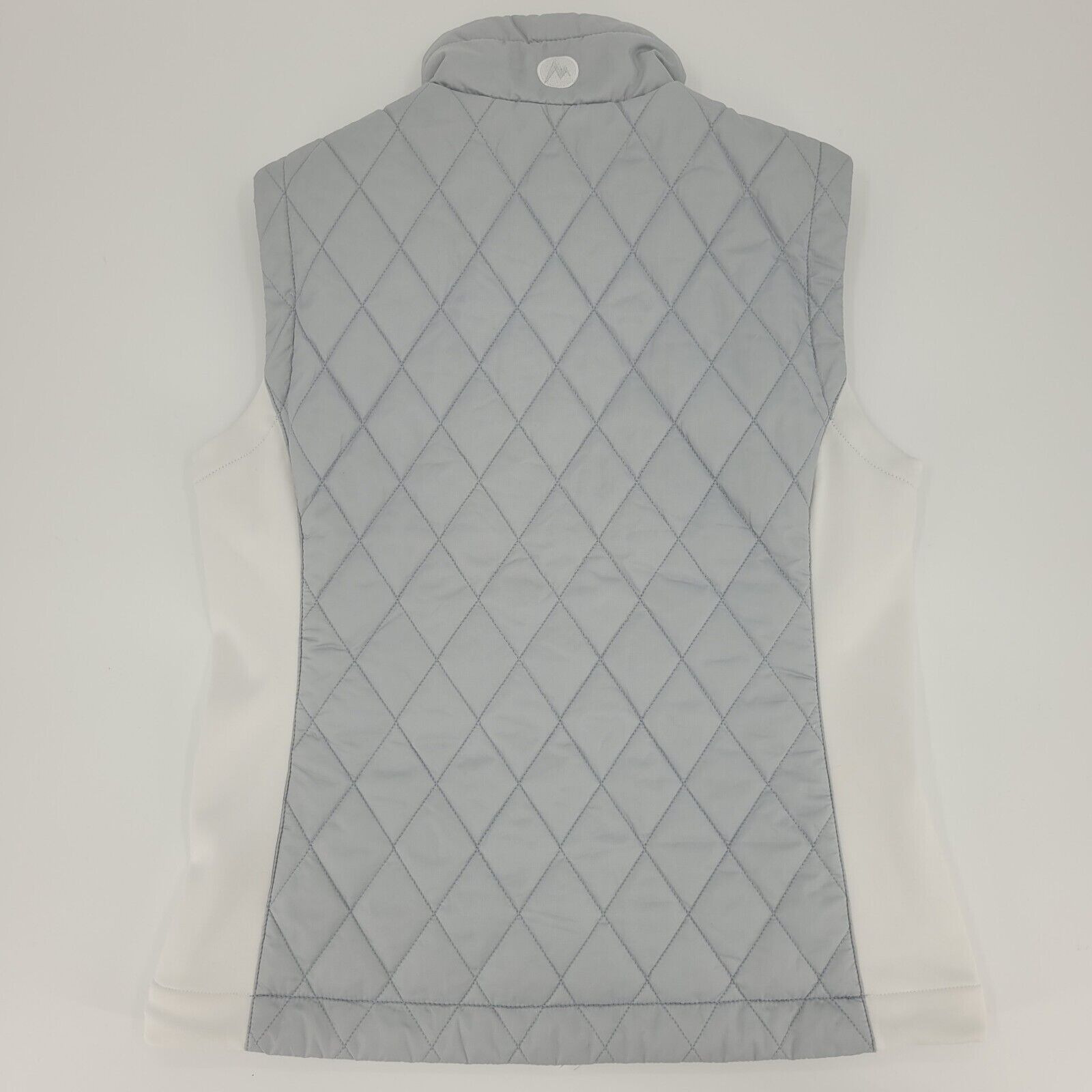 Marmot Vest Size Small Kitzbuhel Quilted Gray Whi… - image 5