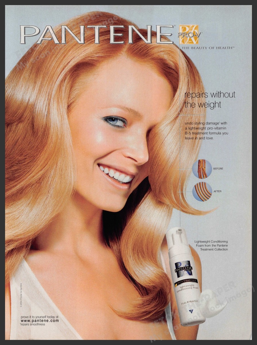 Pantene Pro-V Hair 2000s Print Advertisement 2004 Foam Blonde Hair | eBay pantene-pro-v-hair-2000s-print-advertisement-2004-foam-blonde-hair-ebay