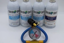 Envirosafe Arctic Air for R1234yf, Stop leak for R1234, and Gauge