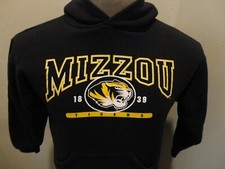Vtg Russell Athletic Mizzou Missouri Tigers NCAA Hooded Sweatshirt Youth M NICE
