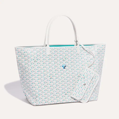 Goyard gm white clearance