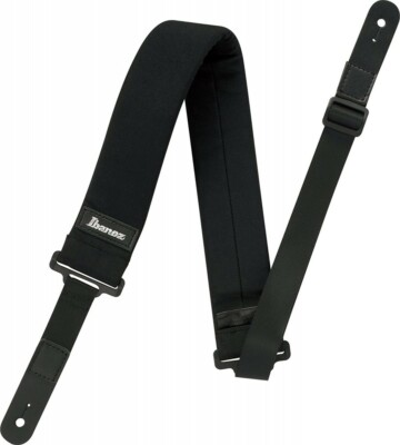 Ibanez Guitar Bass Strap Short Type POWERPAD GSF50S-BK From Japan
