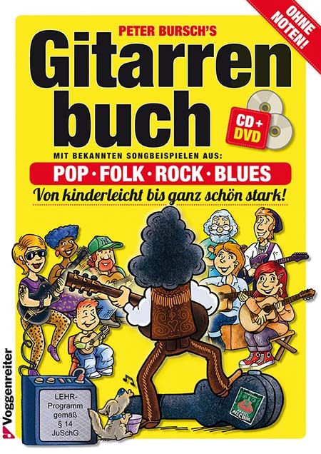Thumbnail - Gitarrenbuch 1, Mit Cd U.dvd V. Peter Bursch,aktualisierte