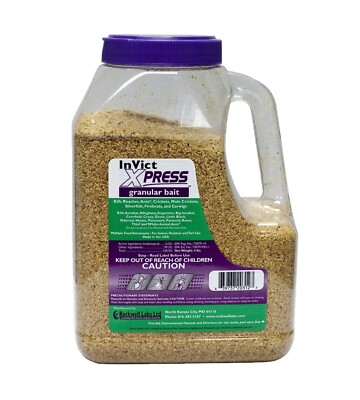 InVict Xpress Granular Insect Bait 4 lb Shaker Jug Rockwell Labs