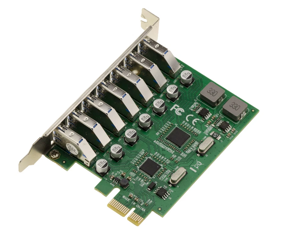 PCI Express PCIe USB 3.0 7 Ports 5G Powered NEC - Image 4 of 4