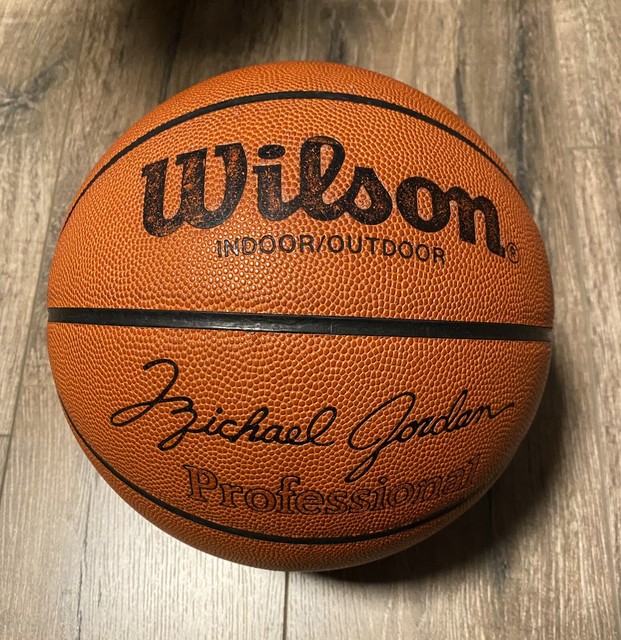 michael jordan signature basketball