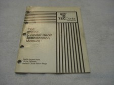 NAPA TEC IMPORT CYLINDER HEAD SPECIFICATION  MANUAL  1973-82