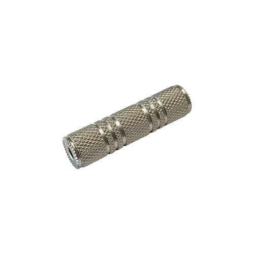 Klinken Adapter Kupplung Verbinder Klinke Buchse auf Klinkenbuchse 3,5 mm Metall