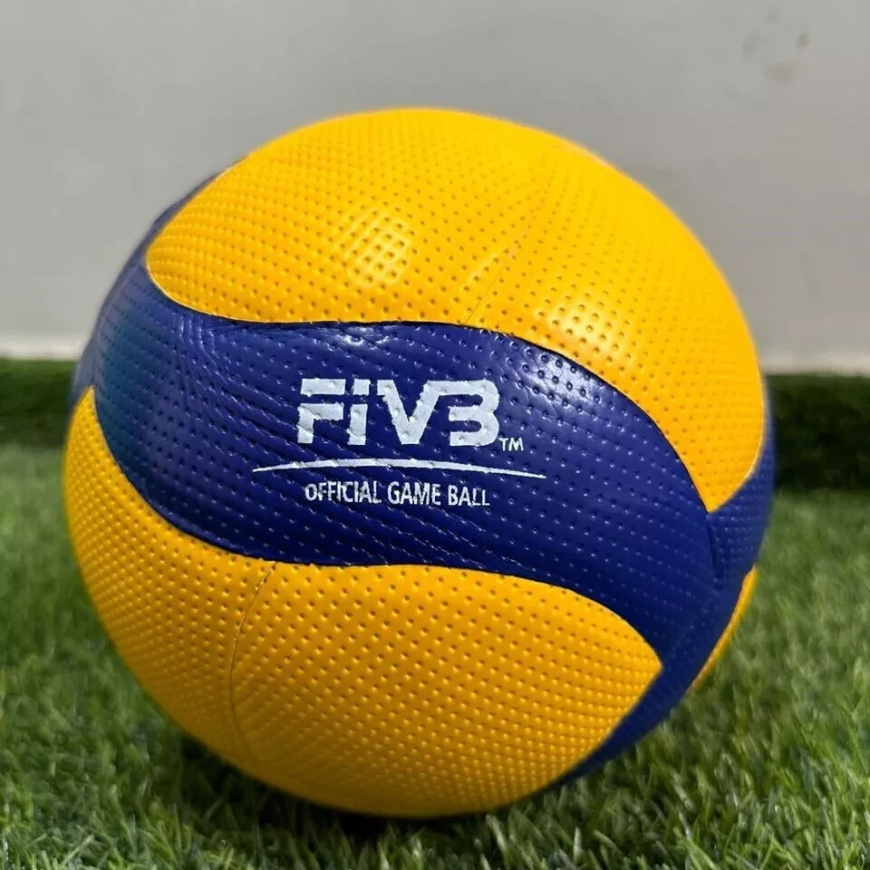 Ballon Officiel Fivb Taille 5 Ballon De Volley Officiel FIVB Mikasa V200W 2019 – Bleu Et Jaune – Taille 5 Pour Match Et Entraînement Ballon Taille 5 Pour Salle