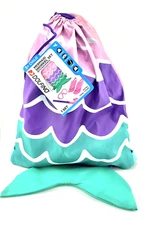 Dolfino Mermaid Multi-Color 5-Piece Swimming Snorkel Sport Goggle Set w/Backpack