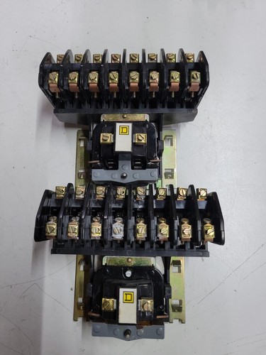 1- Square D 8903 LO80 8P 120V Coil Lighting Contactor - USED