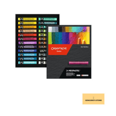 Caran D'ache Neopastel Oil Pastels Set Of 24 (7400.324) | eBay