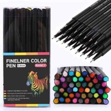12Colour Acrylic Paint Marker Pens Extra Fine Tip Rock Permanent Posca Metal Pen