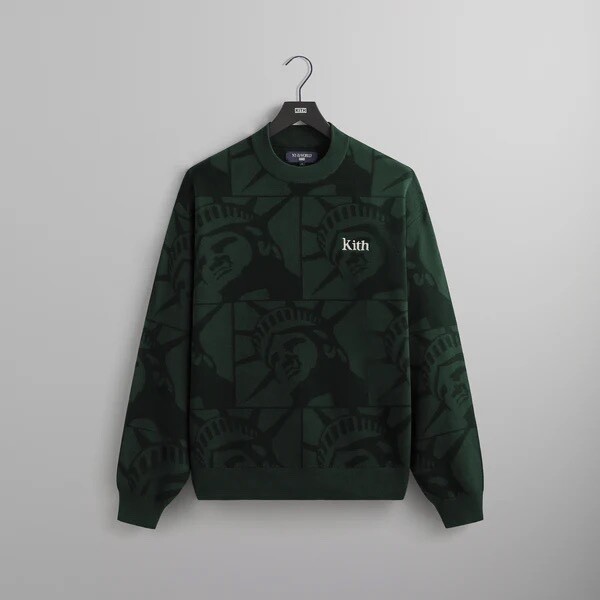 🗽EXCLUSIVE🗽Kith NY to the World Liberty Lewis Sweater
