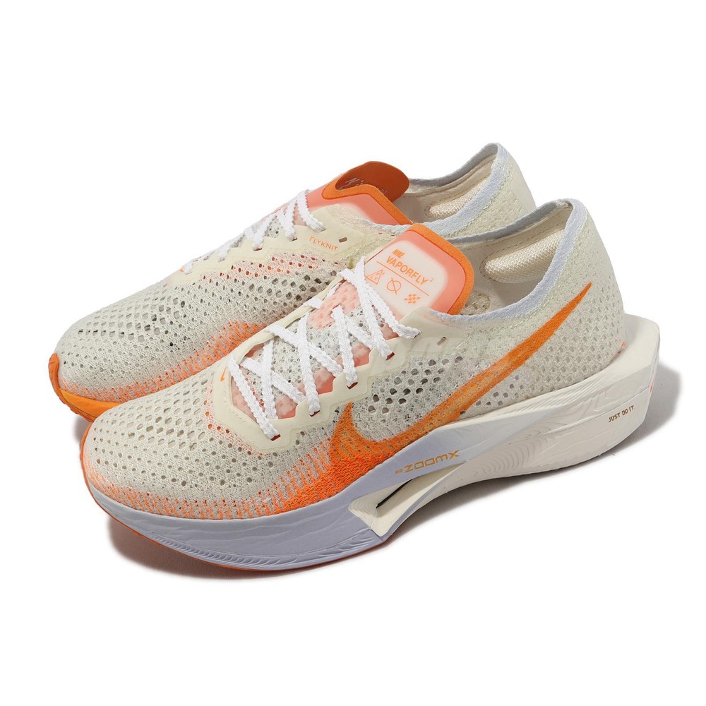 Nike Womens ZoomX Vaporfly Next% 3 Bright Mandarin Running Shoes FV3634-181