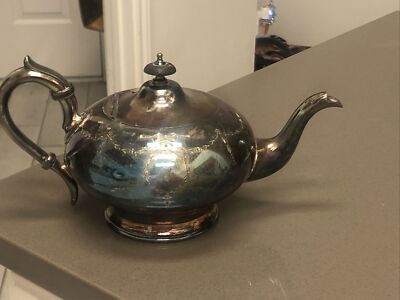 Antique James Deakin & Sons Silver Plated Art Deco Teapot | eBay