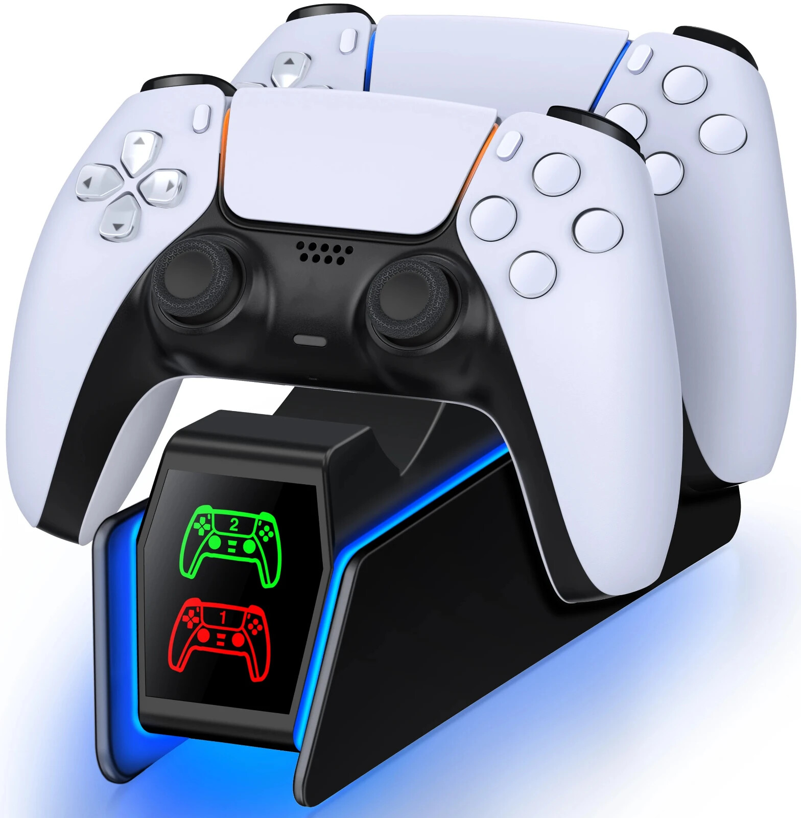 Caricatore doppio per controller PS5 DualSense foto 3