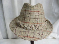 Vintage 1960's 1970's Knox Wool Fedora Mens Hat Size 7