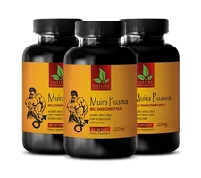 erectile pills - MUIRA PUAMA 2200mg - energy pills - 3 Bottles 180 Capsules