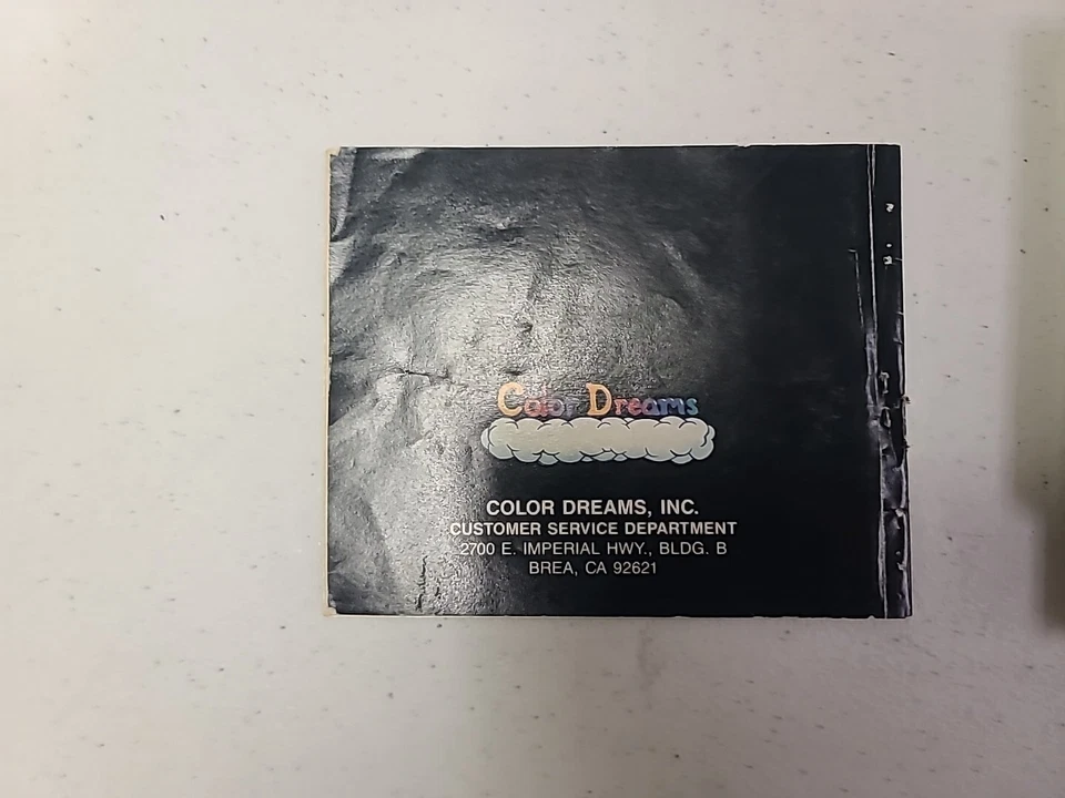 Master Chu And The Drunkard Hu Auténtico CIB Completo 1989 Nintendo NES Color Dreams Foto 4 de 4