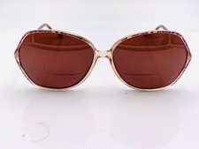 Vintage Silhouette M1849 Purple Oval Sunglasses Austria FRAMES ONLY