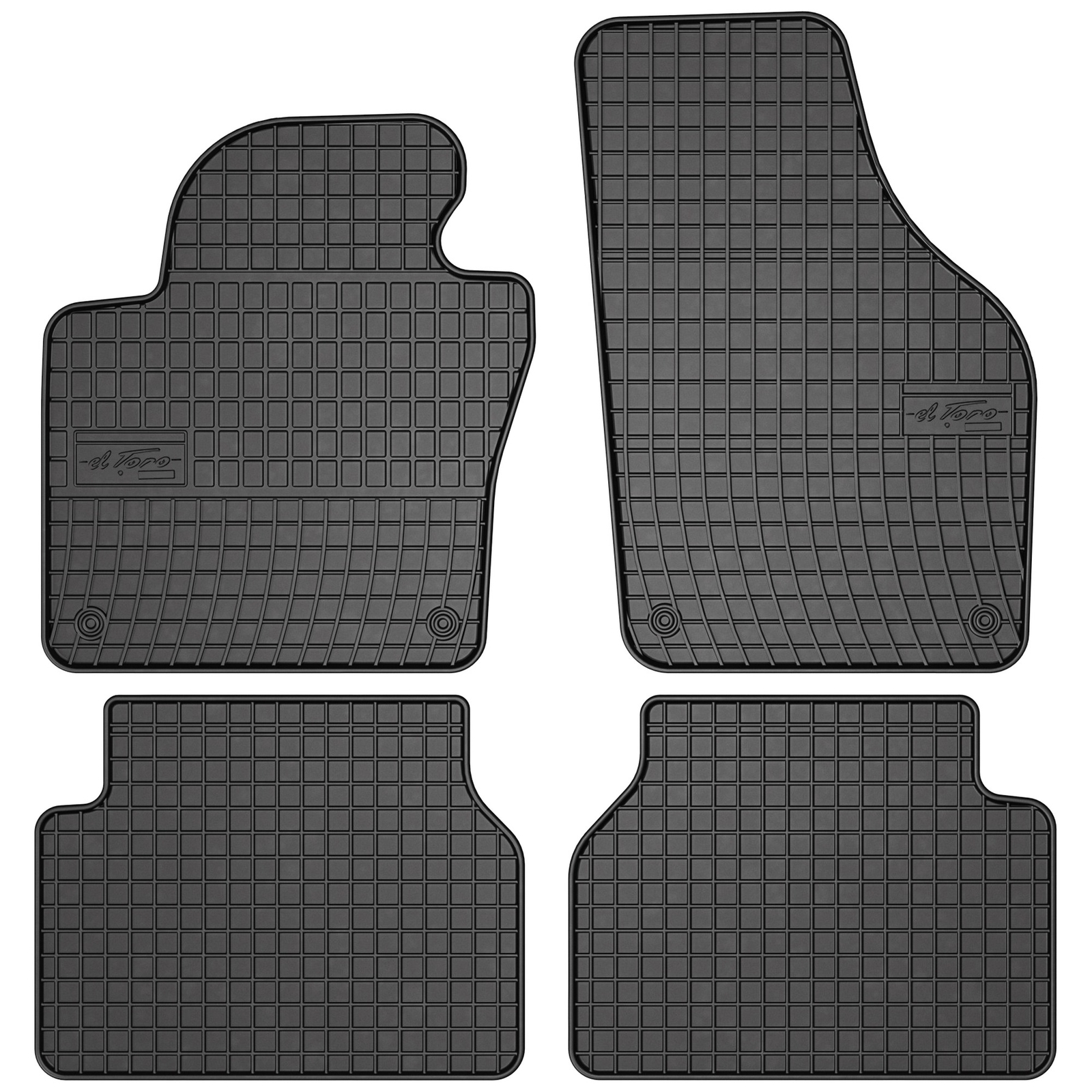 Tapis de sol Frogum El Toro en caoutchouc premium haute résistance pour Volkswagen Tiguan I