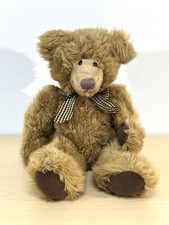Russ Berrie Geoffrey Teddy Bear Carol Lynn Russel Waugh 13  Golden Brown Soft