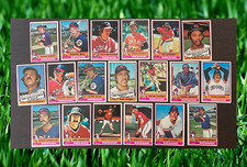 Cleveland Indians - Lot of 19 Topps Baseball Trading Cards (1976) VG COND!