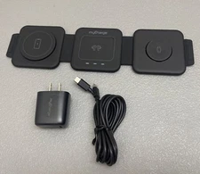 Mycharge 3-In-1 Wireless Charging Pad Foldable for Apple Wireless Devices