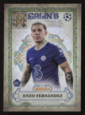 2023 Topps Chrome Merlin UEFA #MM-4 Enzo Fernandez Merlin's Master Refractor