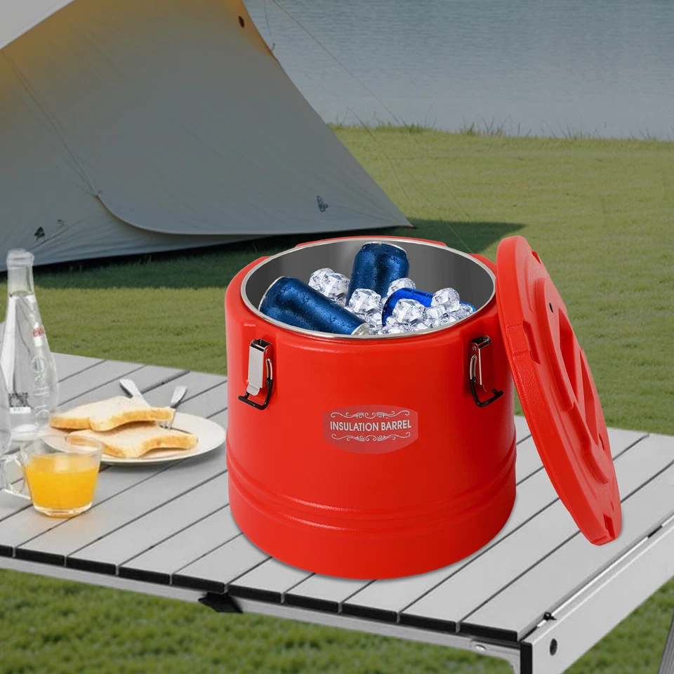 Cubo aislante para el hogar 30L 4-6H (caliente)/6-8H (frío) tiempo de conservación de temperatura Foto 4 de 4