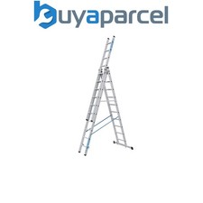 Image of Zarges 41544 Skymaster Trade Combination Ladder 3-Part 3 x 14 Rungs ZAR41544