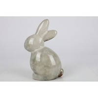 Osterdeko Osterfigur Hasenfigur Porzellan Dekohase 7X4,5X12,5 Cm Dekorative Deko