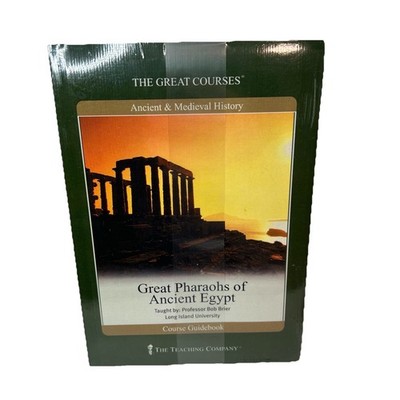 Great Courses DVD & Book Great Pharaohs of Ancient Egypt Bob Brier New Sealed!