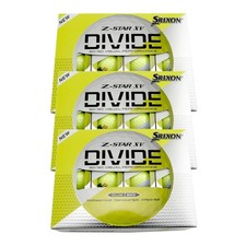 Srixon Z-Star XV Divide Golf Balls - White/Tour Yellow - 3 Dozens