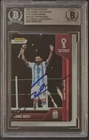 2022 Panini Instant FIFA World Cup Qatar Signed Lionel Messi #132 Beckett BAS