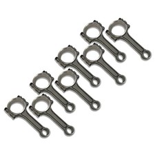 8pcs Forged 5140 Steel I-beam Connecting Rods Set Fits Chevy Sbc 350 Press-fi...
