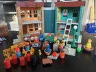 Fisher Price Little People Sesame Street Playset Vintage 1970s 1980s Lot