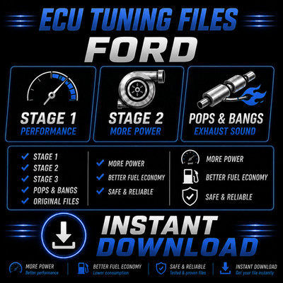 FORD Ecu Remap Chip Tuning Dateien Sammlung Für Kess V2 KTag PCMTuner