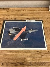 General Dynamics F-16 Fighting Falcon Belgian Air Force 8  x 10  Picture Print