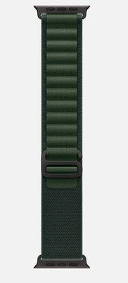Genuine Apple Watch Band Alpine Loop - 49mm - Titanium Finish - Pre-Owned