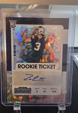 2021 Panini Contenders - Rookie Ticket Quinn Nordin #282 Cracked Ice Ticket /21 