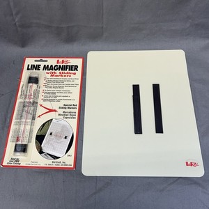 LoRain Line Magnifier With sliding markers 8x10 Board Magnets