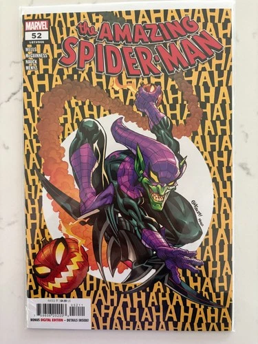 Amazing Spider-Man 52 LGY 946 Marvel 2022 Cover A  ASM 300 Homage NM