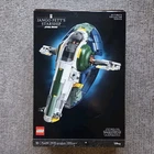 BOX +INSTRUCTIONS - LEGO Star Wars Jango Fett's Firespray-Class Starship (75409)