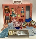 Vintage Ideal Tammy Family Carrot Top Pepper Doll with Case Clothing Accessories